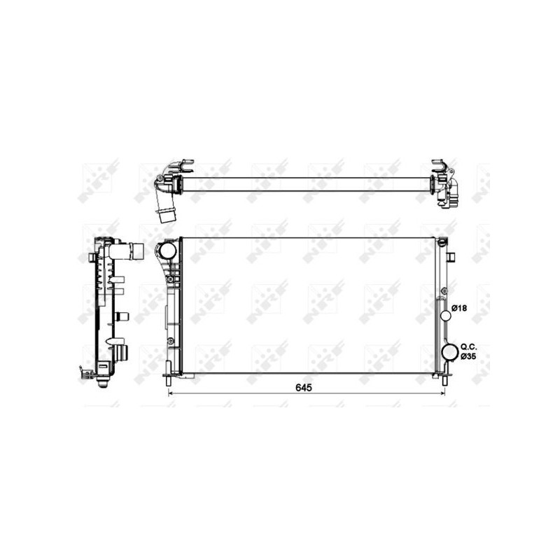 Radiateur NRF