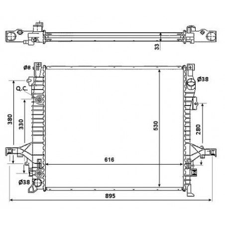 Radiateur NRF