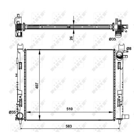 Radiateur NRF