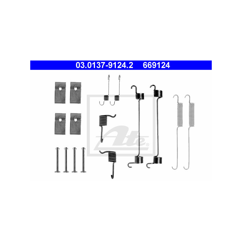 Kit d'accessoires (mâchoire de frein) ATE