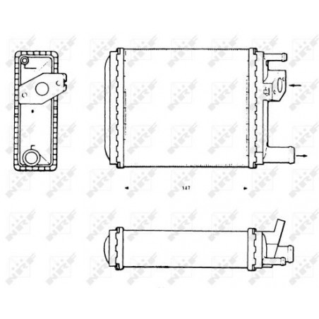 Radiateur de chauffage NRF