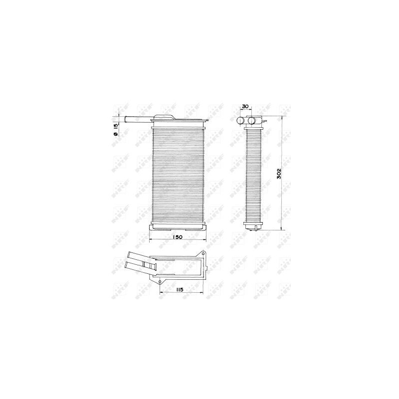 Radiateur de chauffage NRF