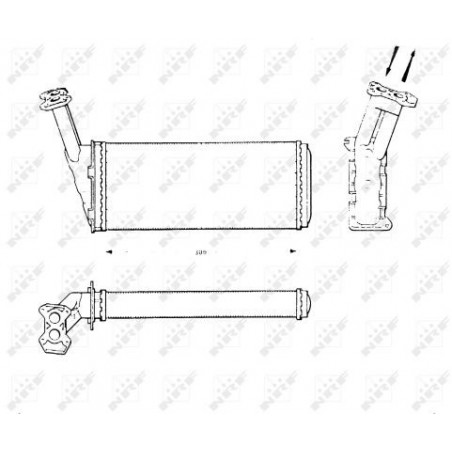 Radiateur de chauffage NRF