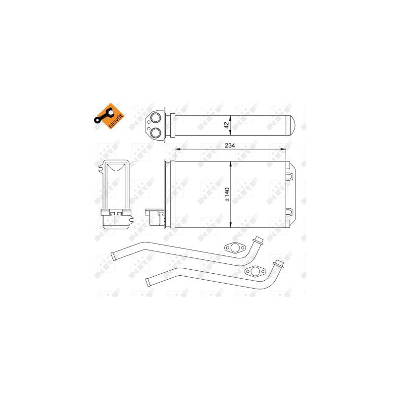 Radiateur de chauffage NRF
