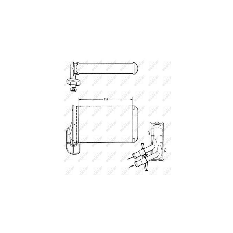 Radiateur de chauffage NRF