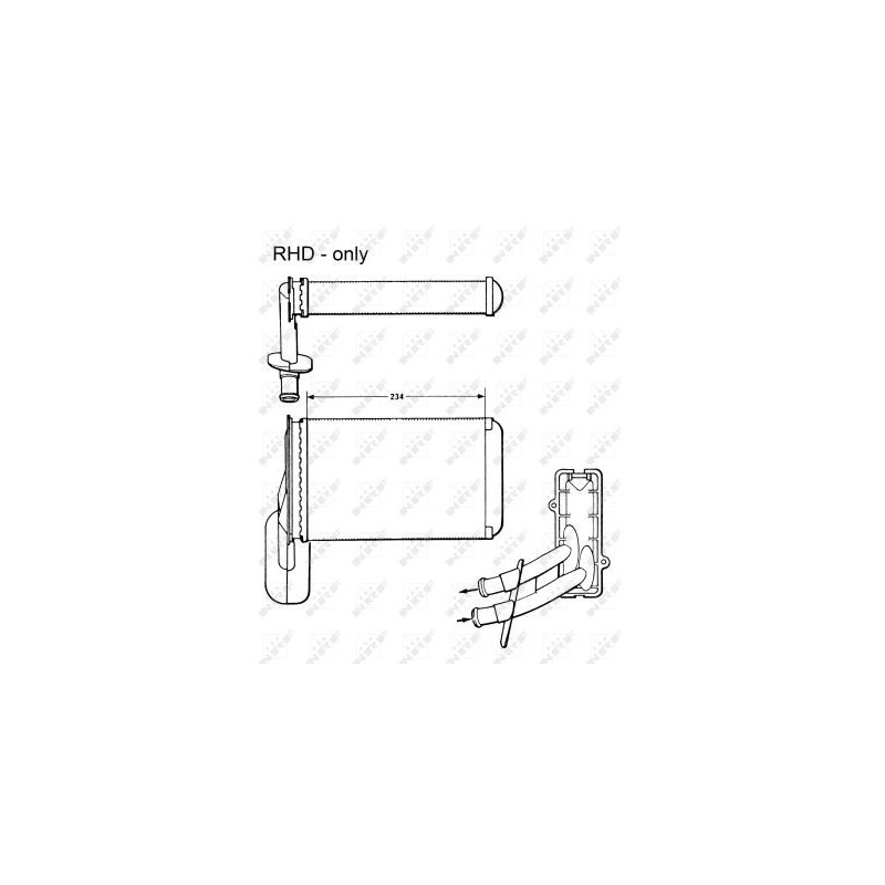 Radiateur de chauffage NRF