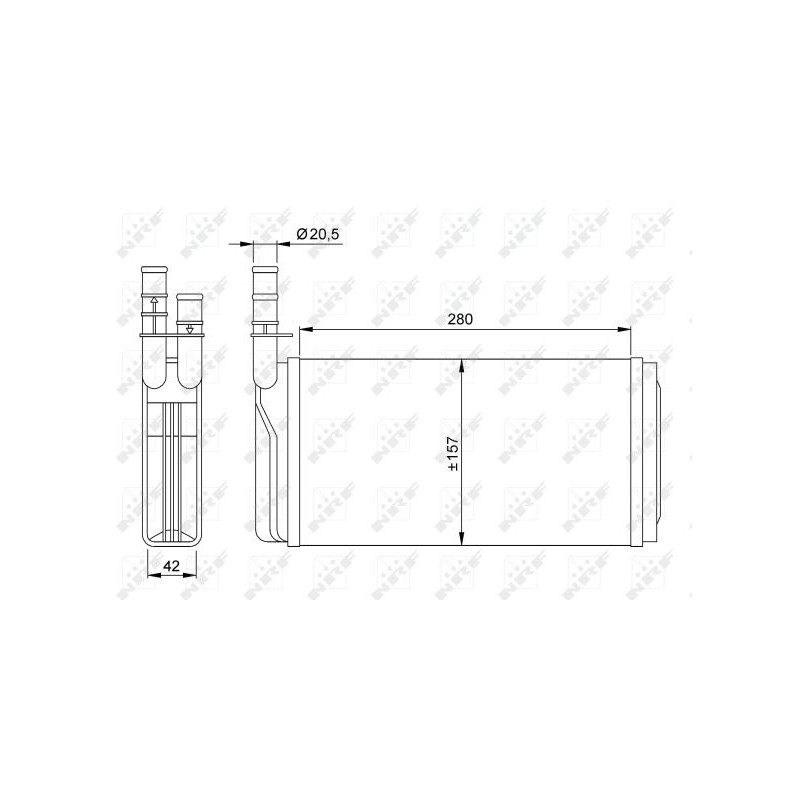 Radiateur de chauffage NRF
