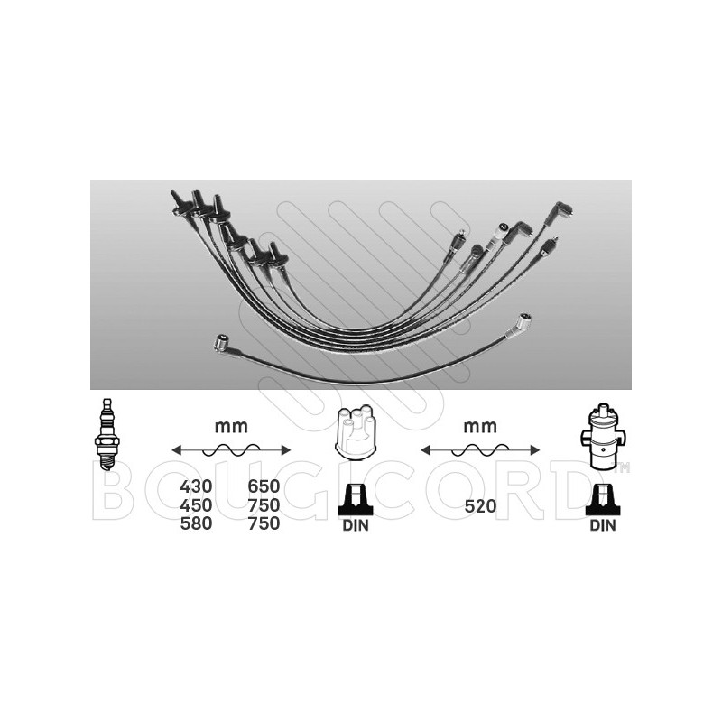 Fils de bougies / Faisceau d'allumage EFI Automotive