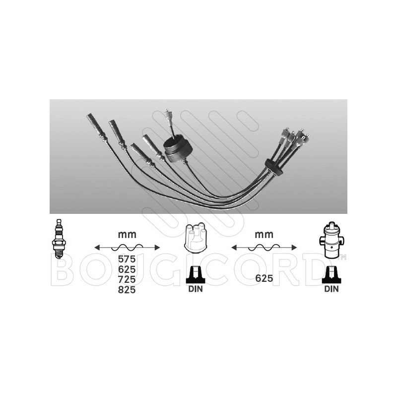 Fils de bougies / Faisceau d'allumage EFI Automotive