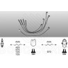 Fils de bougies / Faisceau d'allumage EFI Automotive