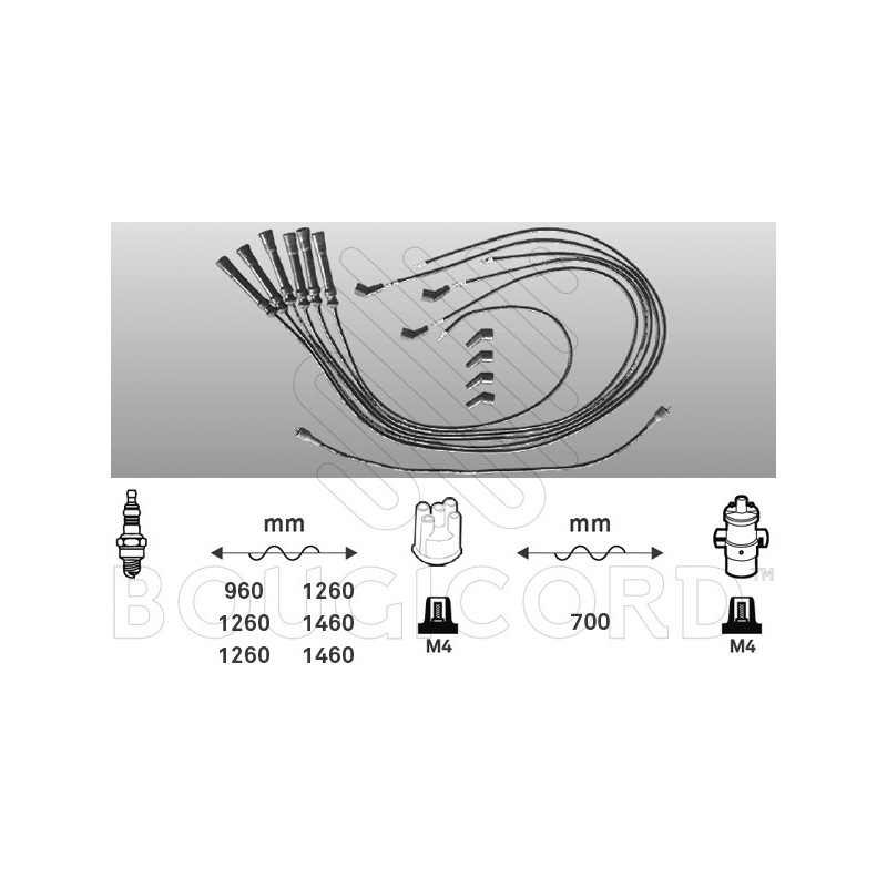 Fils de bougies / Faisceau d'allumage EFI Automotive