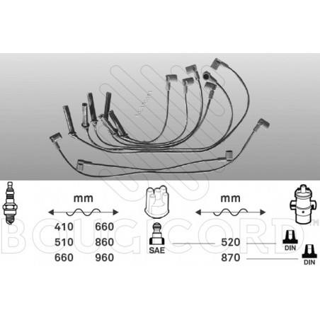 Fils de bougies / Faisceau...