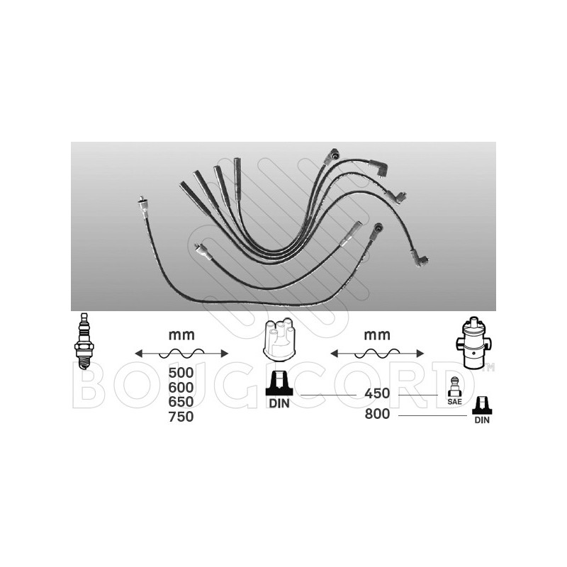Fils de bougies / Faisceau d'allumage EFI Automotive