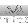 Fils de bougies / Faisceau d'allumage EFI Automotive