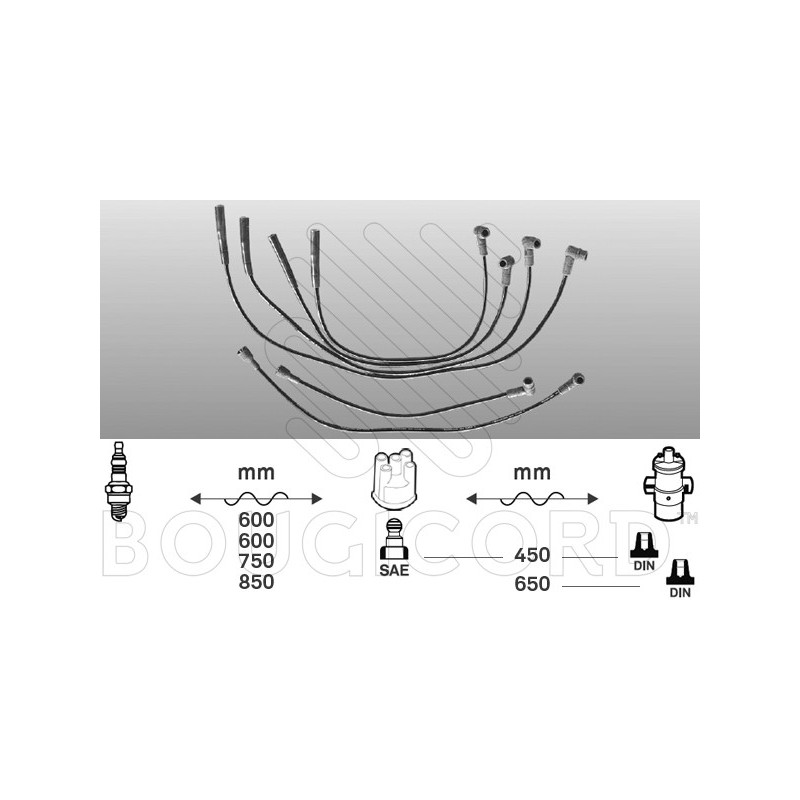 Fils de bougies / Faisceau d'allumage EFI Automotive