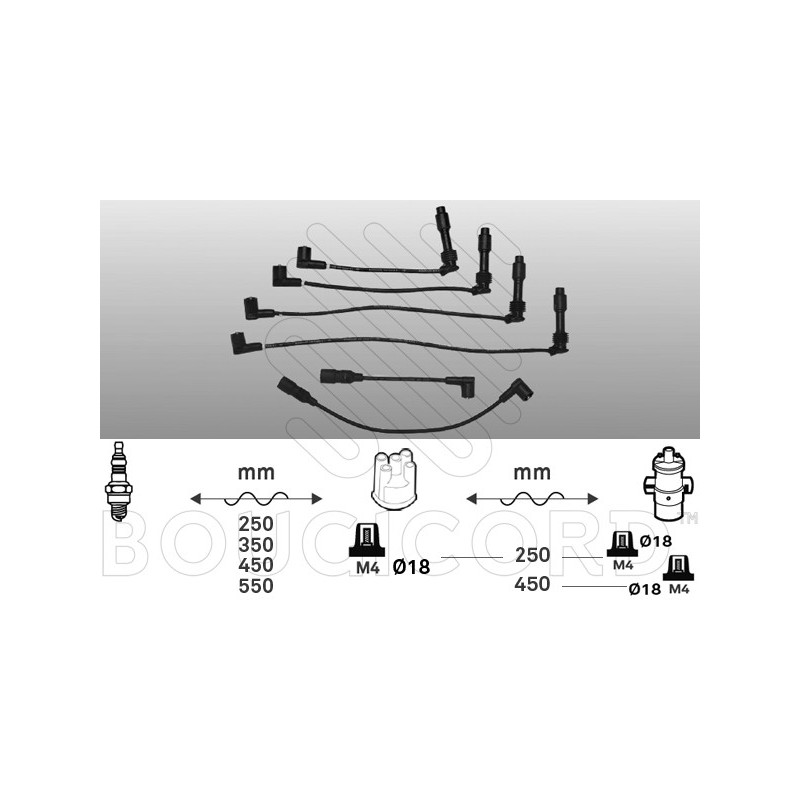 Fils de bougies / Faisceau d'allumage EFI Automotive