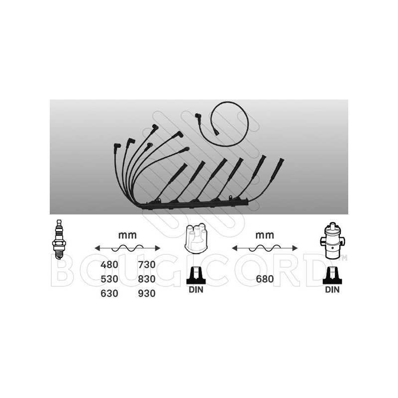 Fils de bougies / Faisceau d'allumage EFI Automotive