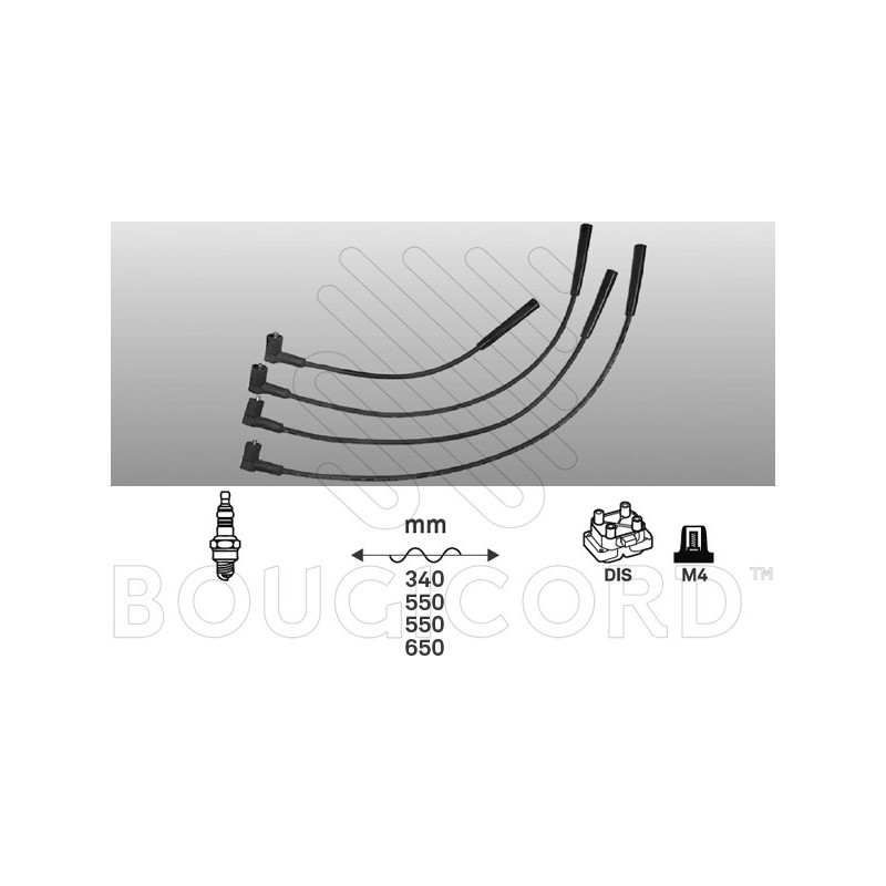 Fils de bougies / Faisceau d'allumage EFI Automotive