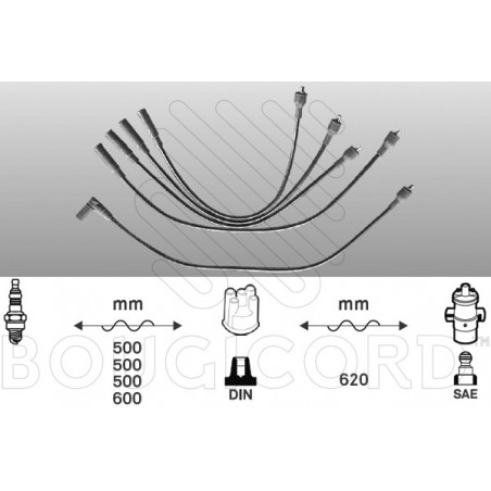 Fils de bougies / Faisceau...