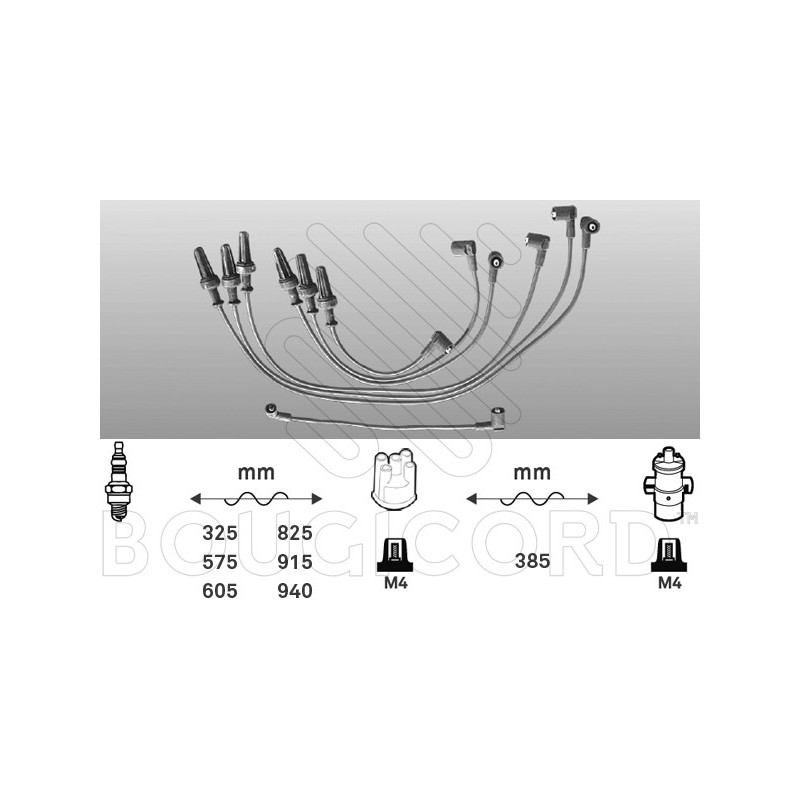 Fils de bougies / Faisceau d'allumage EFI Automotive