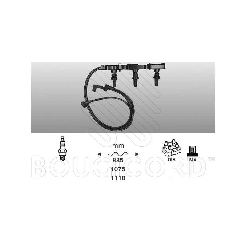 Fils de bougies / Faisceau d'allumage EFI Automotive