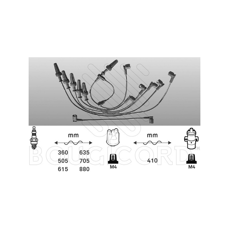 Fils de bougies / Faisceau d'allumage EFI Automotive