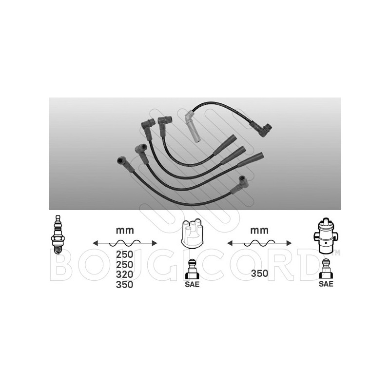 Fils de bougies / Faisceau d'allumage EFI Automotive