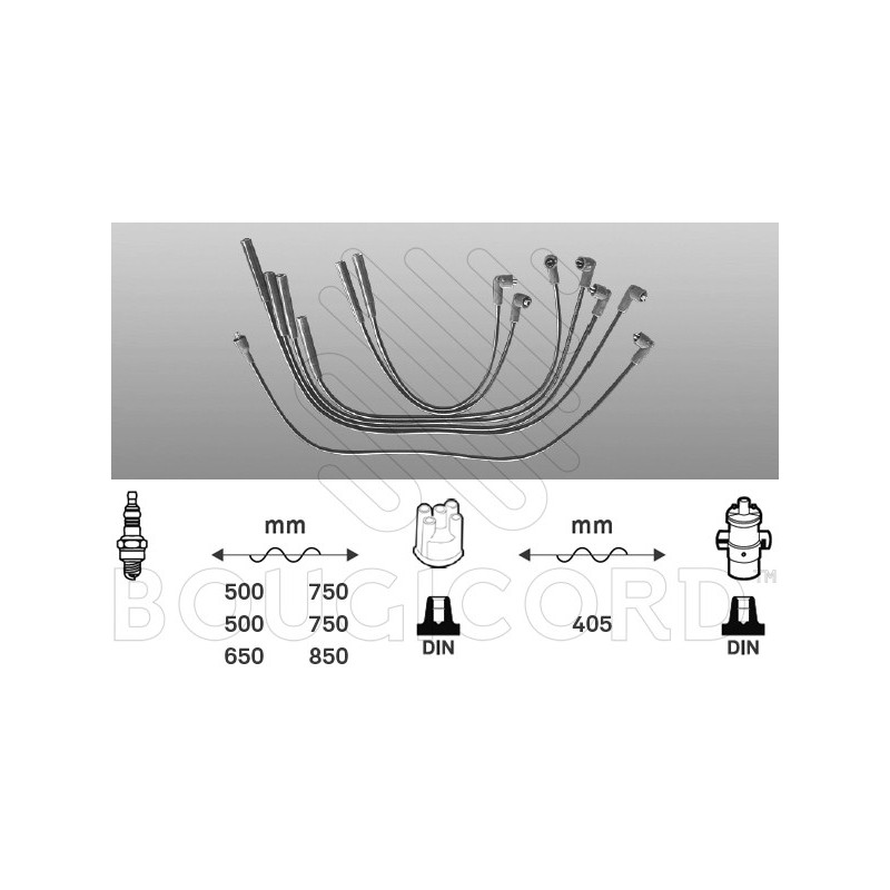 Fils de bougies / Faisceau d'allumage EFI Automotive