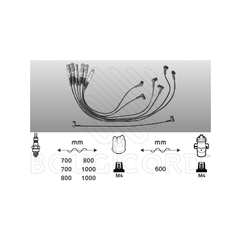 Fils de bougies / Faisceau d'allumage EFI Automotive