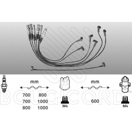 Fils de bougies / Faisceau d'allumage EFI Automotive