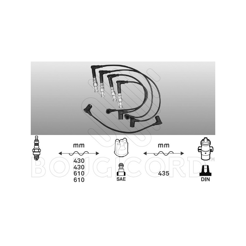 Fils de bougies / Faisceau d'allumage EFI Automotive