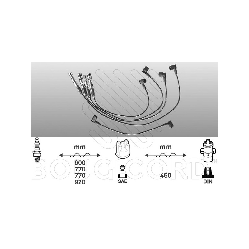 Fils de bougies / Faisceau d'allumage EFI Automotive