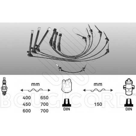 Fils de bougies / Faisceau...