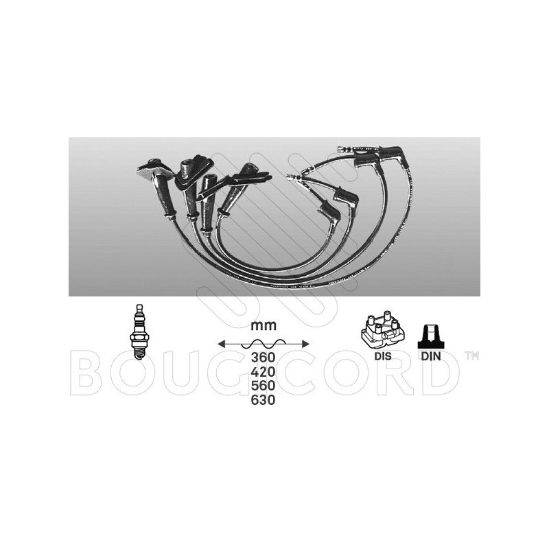 Fils de bougies / Faisceau d'allumage EFI Automotive