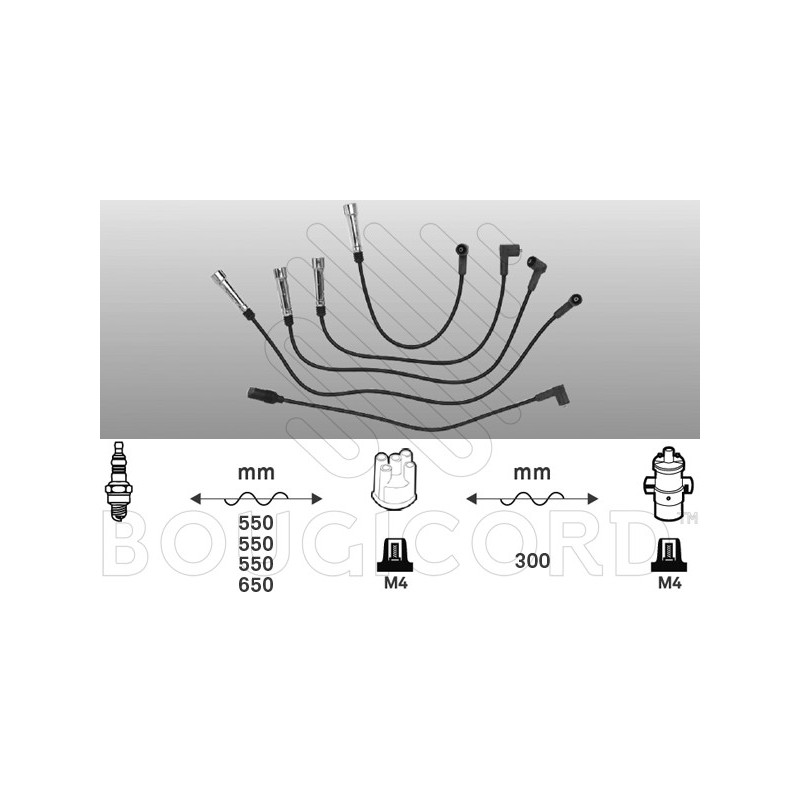 Fils de bougies / Faisceau d'allumage EFI Automotive