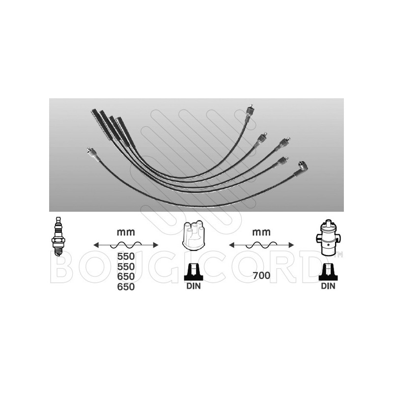 Fils de bougies / Faisceau d'allumage EFI Automotive