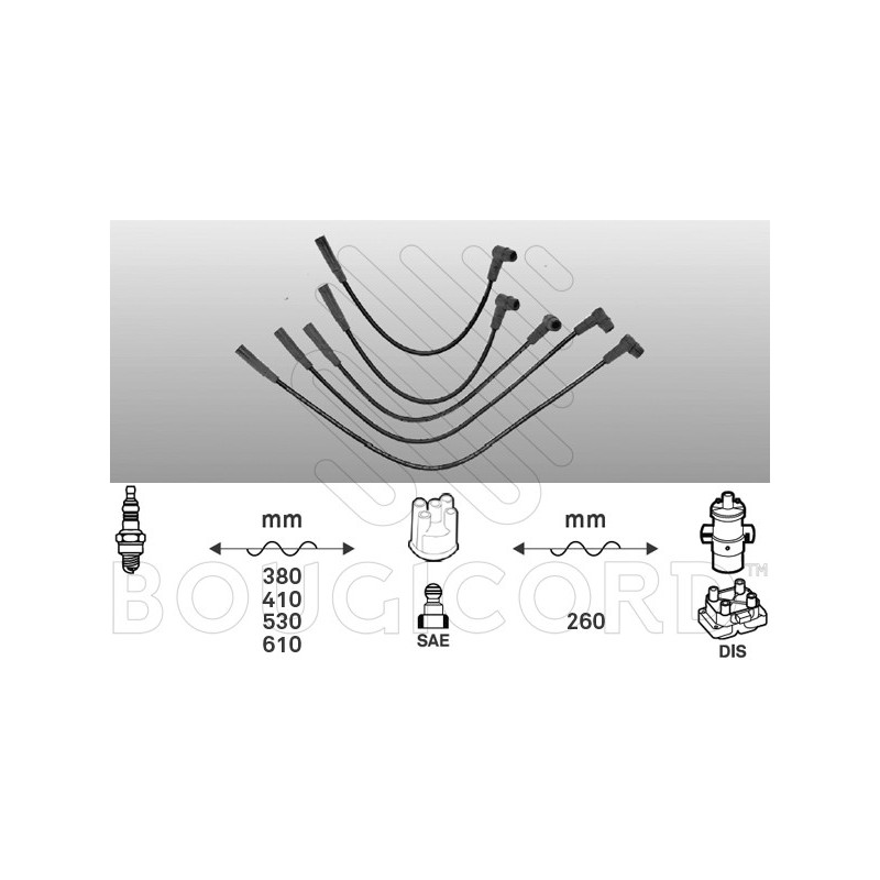 Fils de bougies / Faisceau d'allumage EFI Automotive