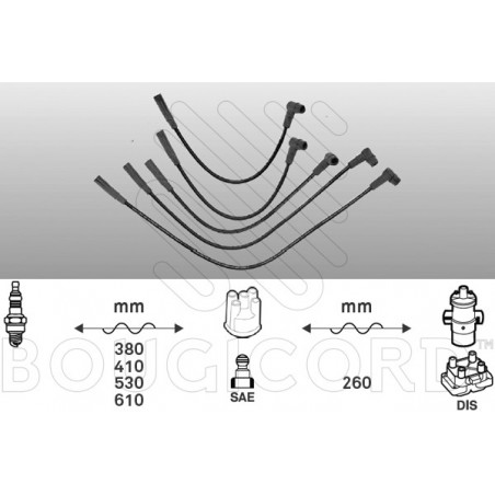 Fils de bougies / Faisceau...