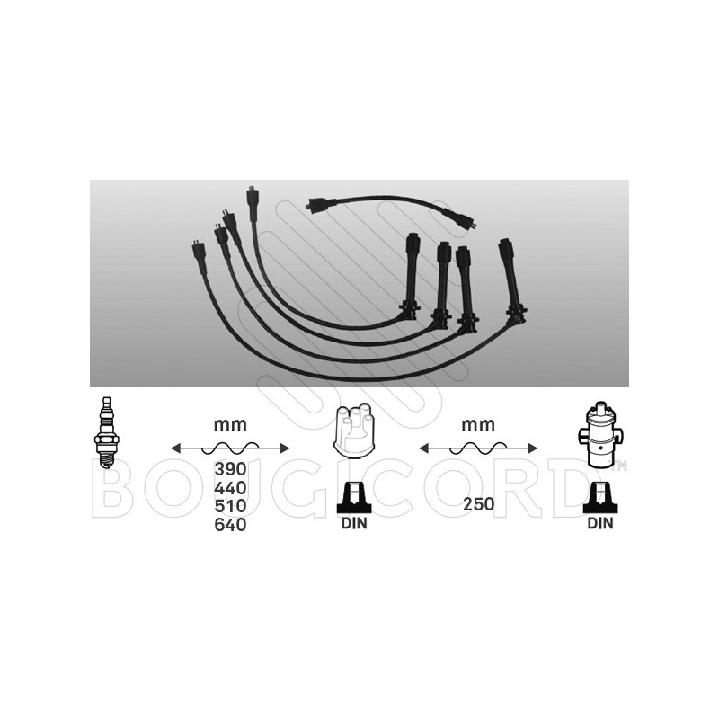 Fils de bougies / Faisceau d'allumage EFI Automotive