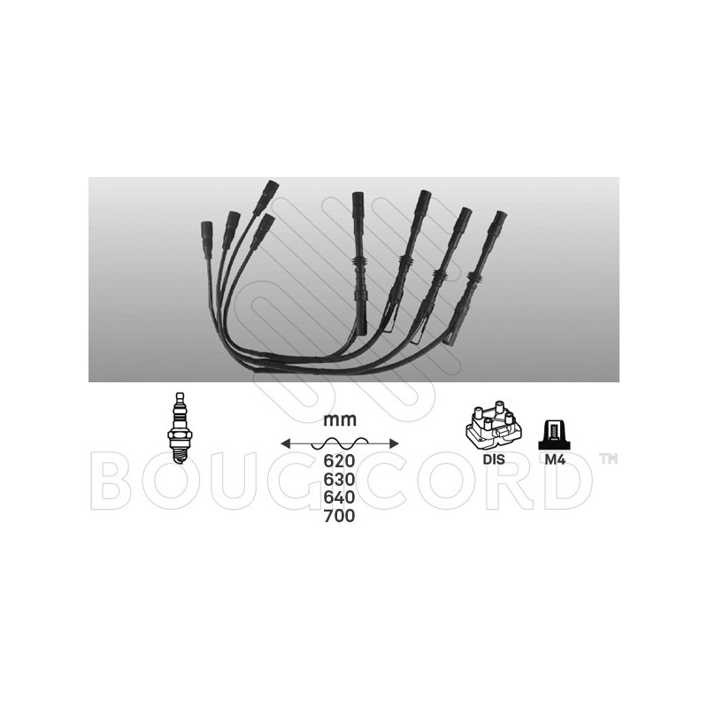 Fils de bougies / Faisceau d'allumage EFI Automotive