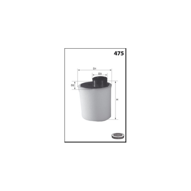 Filtre à air MECAFILTER