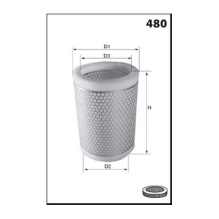 Filtre à air MECAFILTER