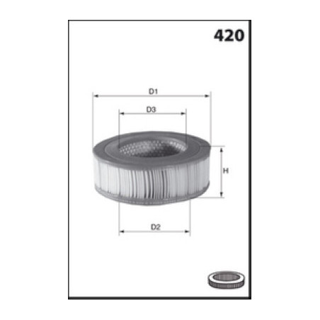 Filtre à air MECAFILTER