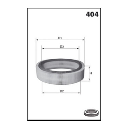 Filtre à air MECAFILTER