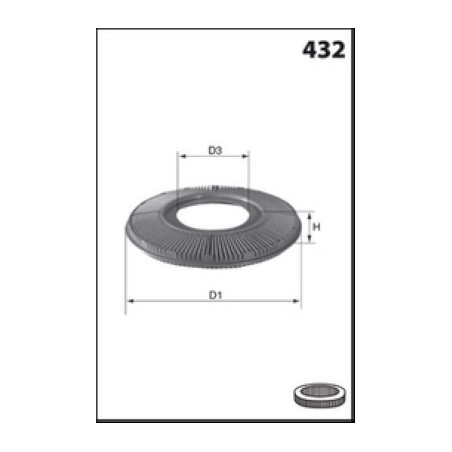 Filtre à air MECAFILTER