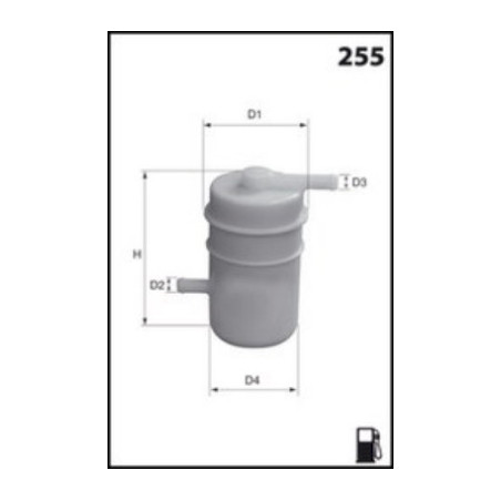 Filtre à carburant MECAFILTER