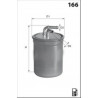 Filtre à carburant MECAFILTER