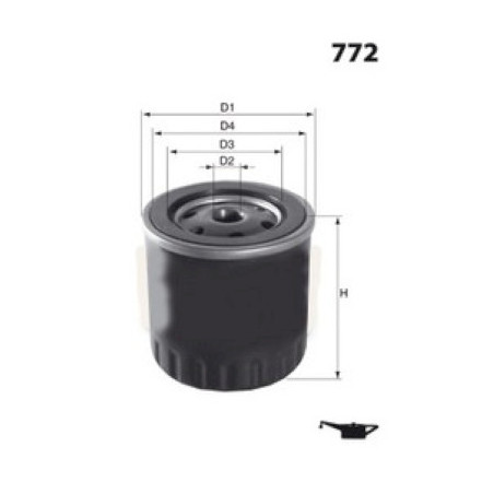 Filtre à huile MECAFILTER