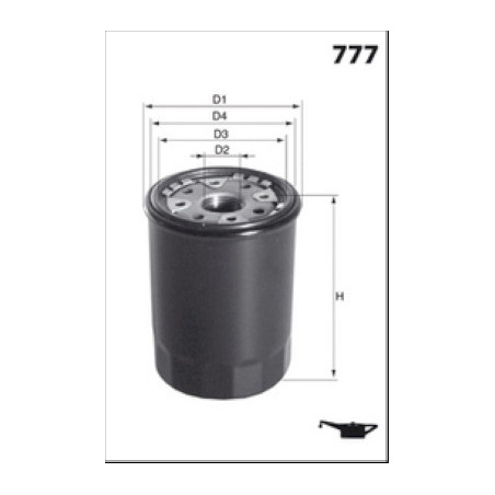 Filtre à huile MECAFILTER