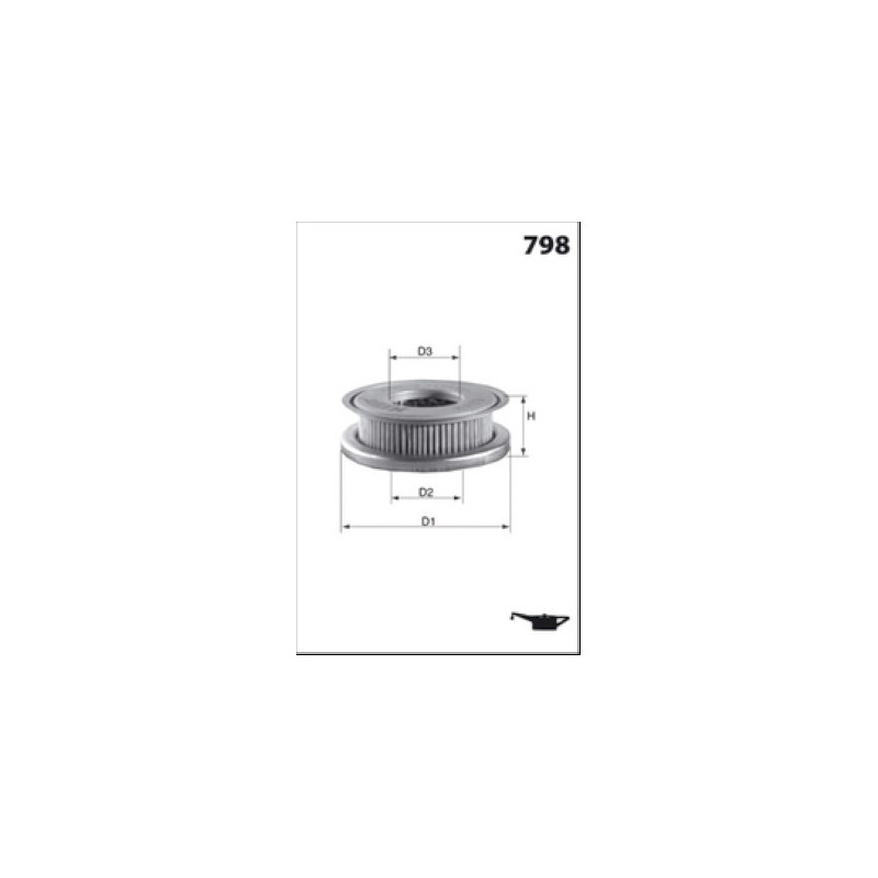 Filtre circuit hydraulique MECAFILTER